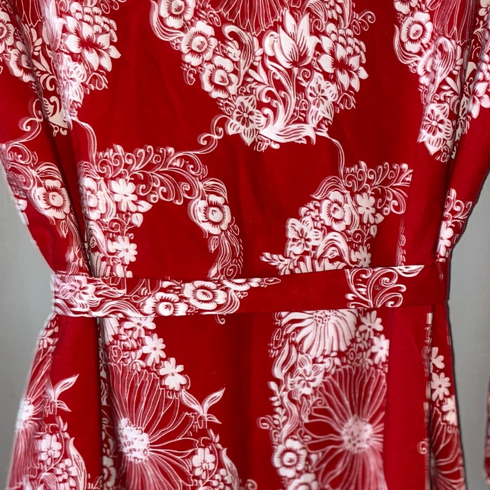 GEORGES RECH Y2k Vintage Bishop Sleeve Notched Collar Dress(can’t find anywhere) - Picture 9 of 10